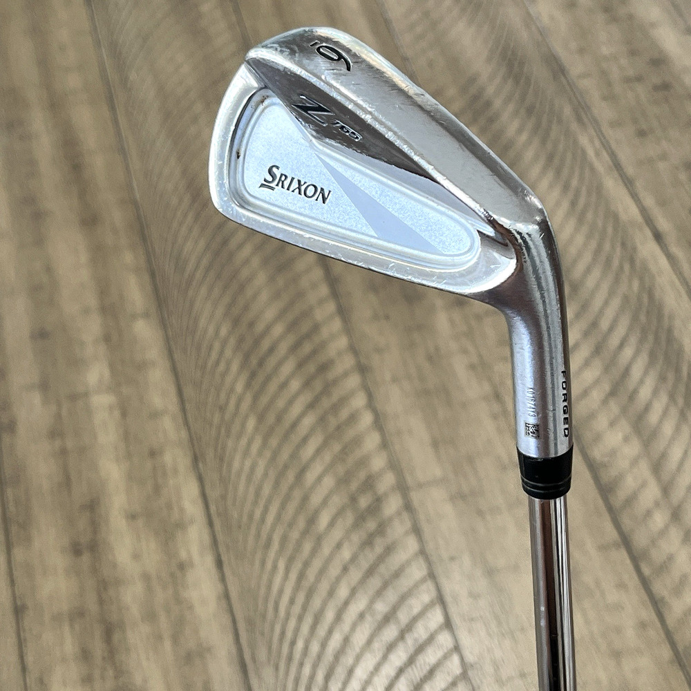 Srixon Z765 Forged Single 6-Iron RH Steel Shaft No Label Feels Stiff 37.5"